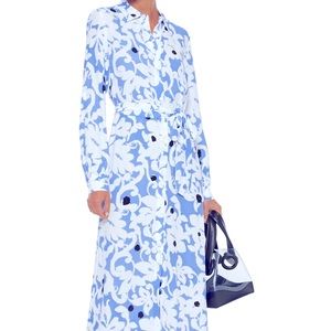 Diane Von Furstenberg Anima Printed Shirt Dress